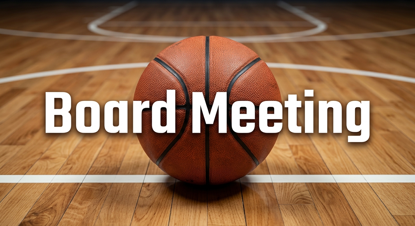 Board Meeting — basketball on a court